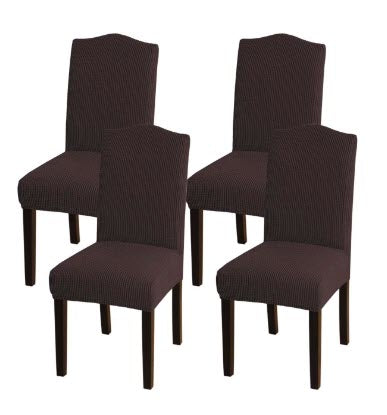 Dining Chair Covers - Jacquard Fabric - Standard and XL sizes