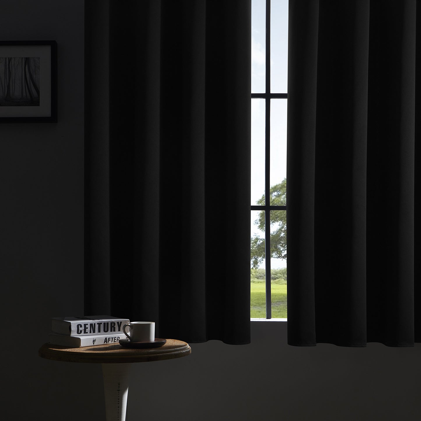 All-Satin 100% Blockout Sunblock Eyelet Curtains