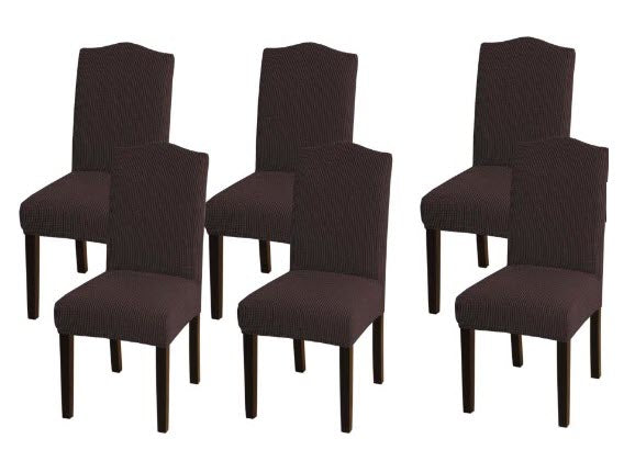 Dining Chair Covers - Jacquard Fabric - Standard and XL sizes