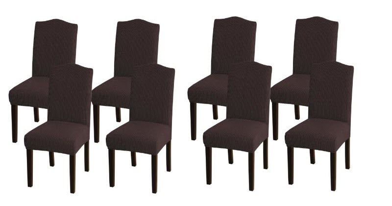 Dining Chair Covers - Jacquard Fabric - Standard and XL sizes