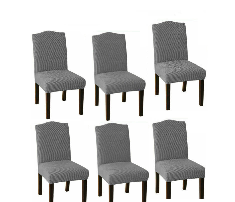 Dining Chair Covers - Jacquard Fabric - Standard and XL sizes