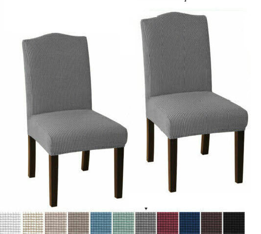 Dining Chair Covers - Jacquard Fabric - Standard and XL sizes