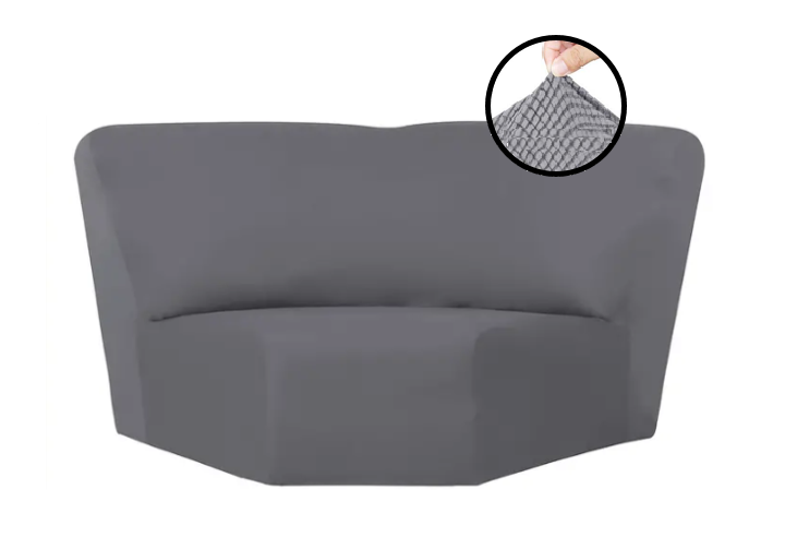 0 LightGrey-JacquardFabricCovers for Standard and Reclining Sofas Couches Lounges OfficeDining Chair