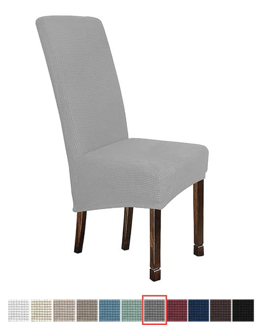 Dining Chair Covers - Jacquard Fabric - Standard and XL sizes