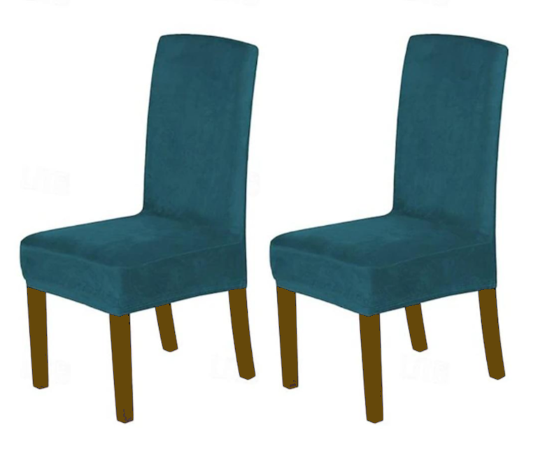 Dining Chair Covers - Velvet Fabric