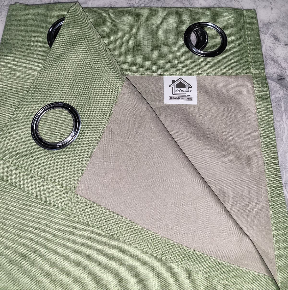 Linen Curtains - 100% Blockout with Lined Fabric