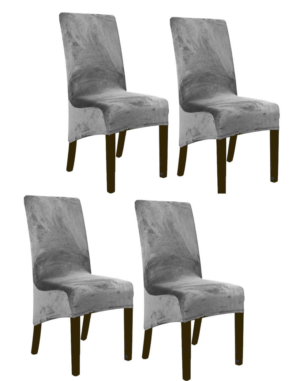 Dining Chair Covers - Velvet Fabric