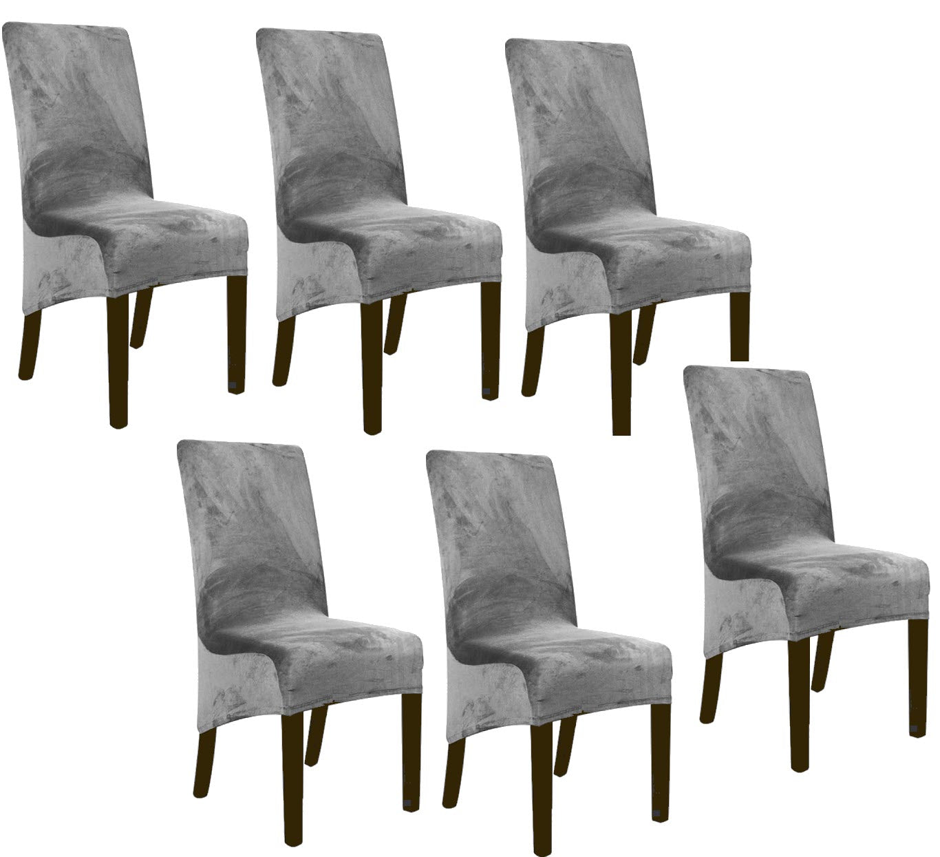 Dining Chair Covers - Velvet Fabric