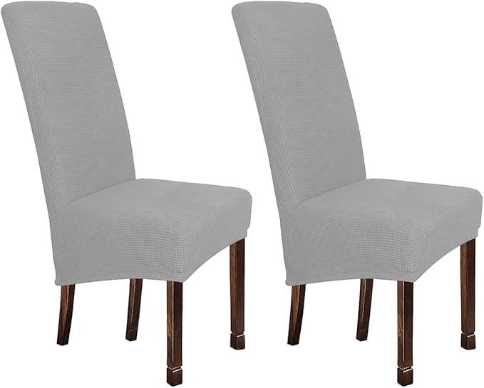 Dining Chair Covers - Jacquard Fabric - Standard and XL sizes