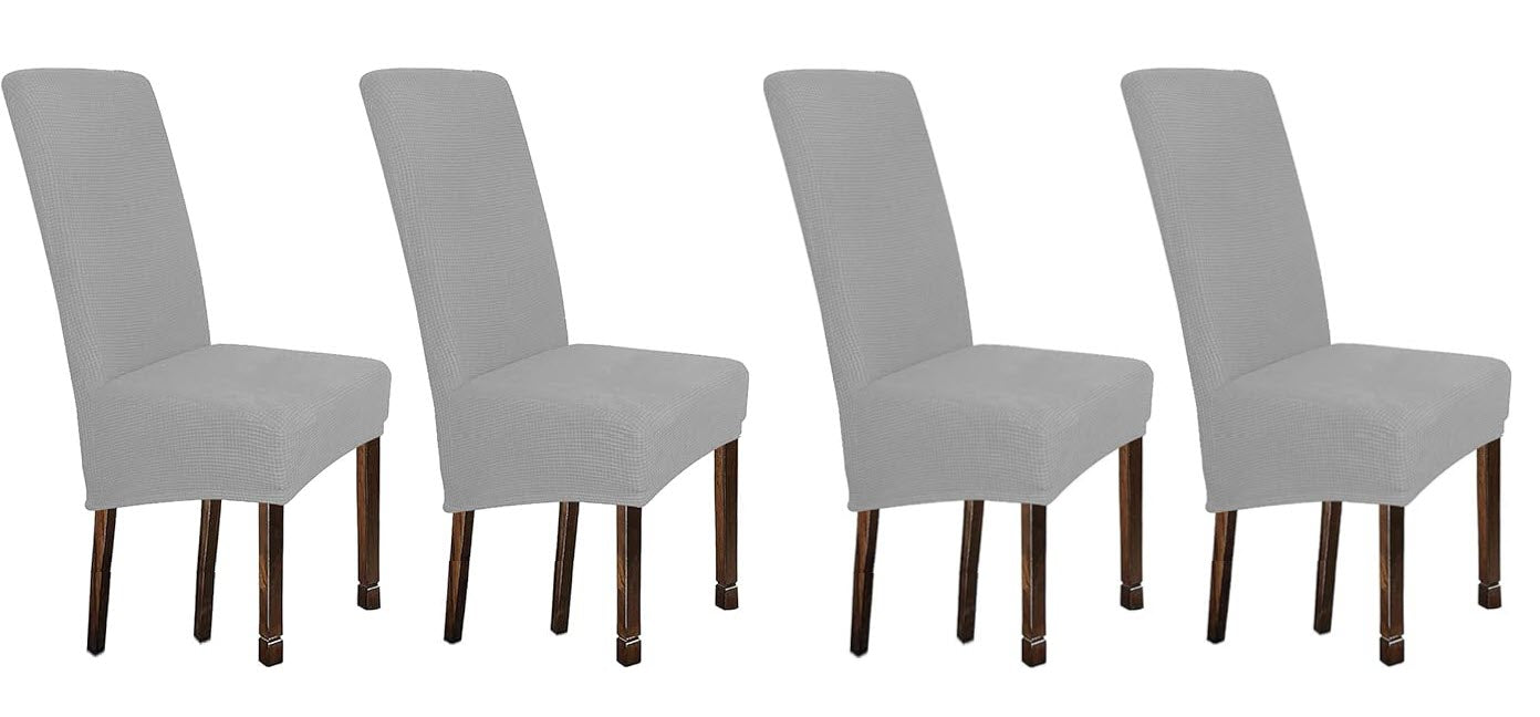 Dining Chair Covers - Jacquard Fabric - Standard and XL sizes