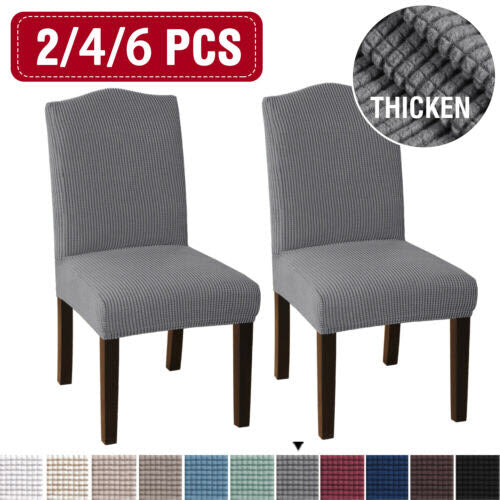 Jacquard Fabric - Dining Chair Covers Standard and XL sizes - Trendy Home Decors and Furnishings