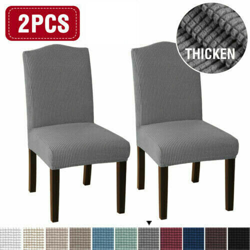 Jacquard Fabric - Dining Chair Covers Standard and XL sizes - Trendy Home Decors and Furnishings