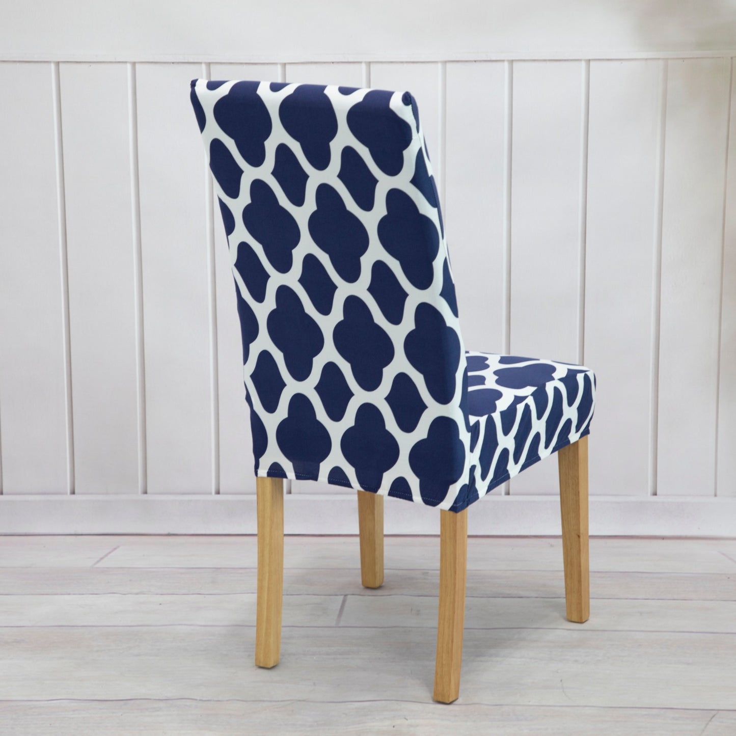 Unique Gwometric patterns Lycra- Dining Chair covers for standard chair sizes - Trendy Home Decors and Furnishings