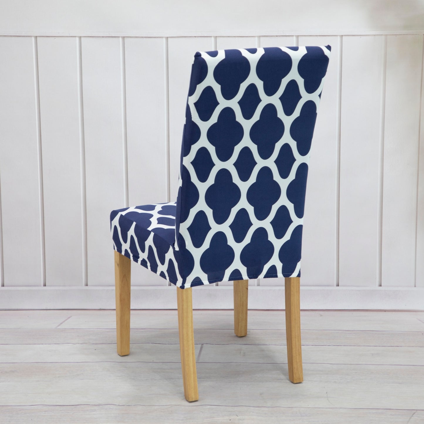 Unique Gwometric patterns Lycra- Dining Chair covers for standard chair sizes - Trendy Home Decors and Furnishings