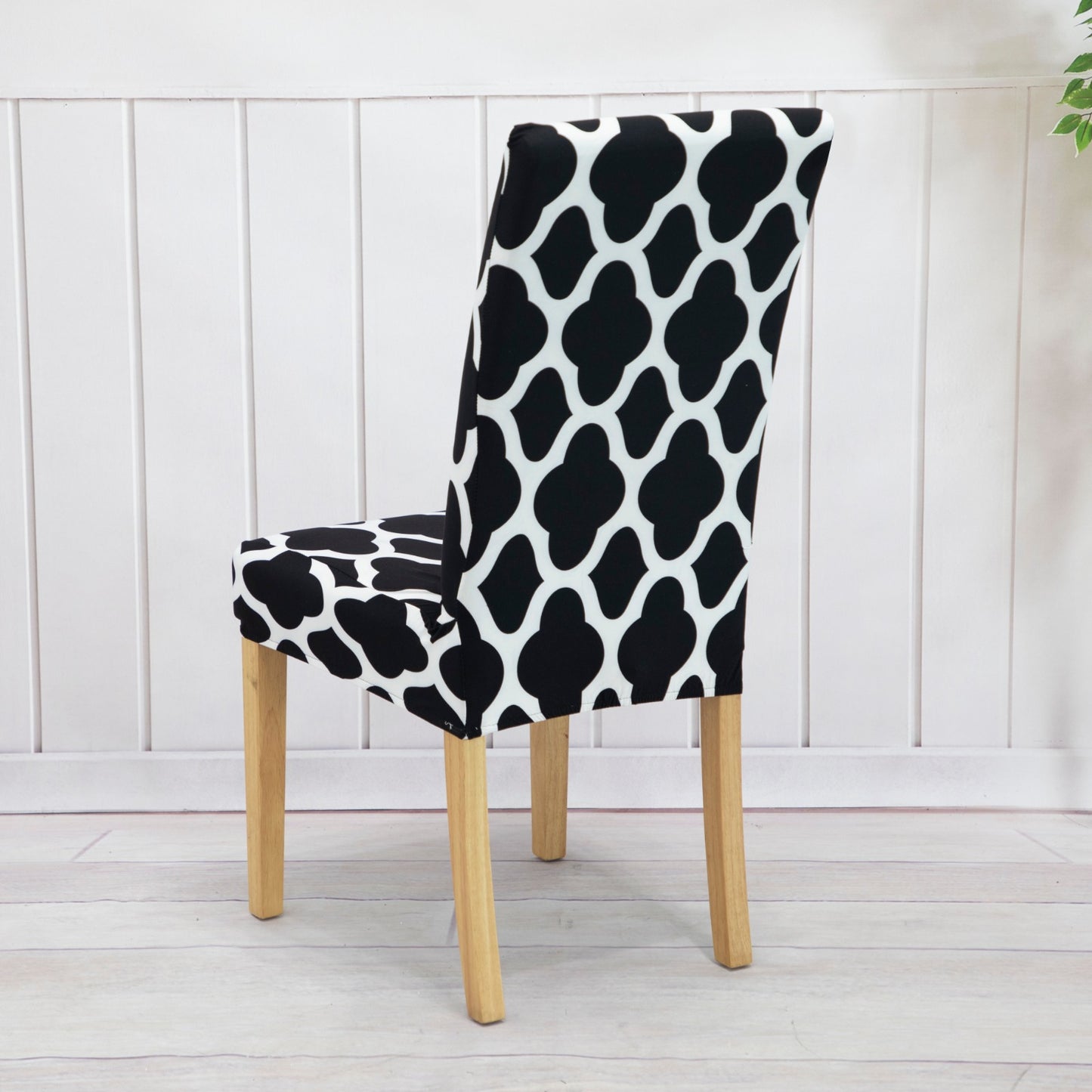 Unique Gwometric patterns Lycra- Dining Chair covers for standard chair sizes - Trendy Home Decors and Furnishings