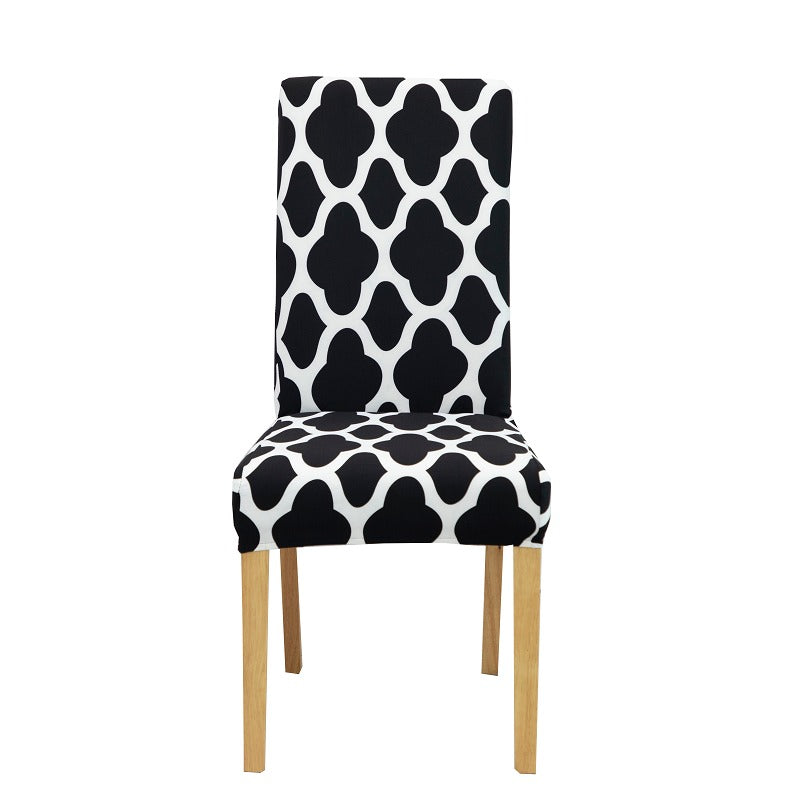 Unique Gwometric patterns Lycra- Dining Chair covers for standard chair sizes - Trendy Home Decors and Furnishings