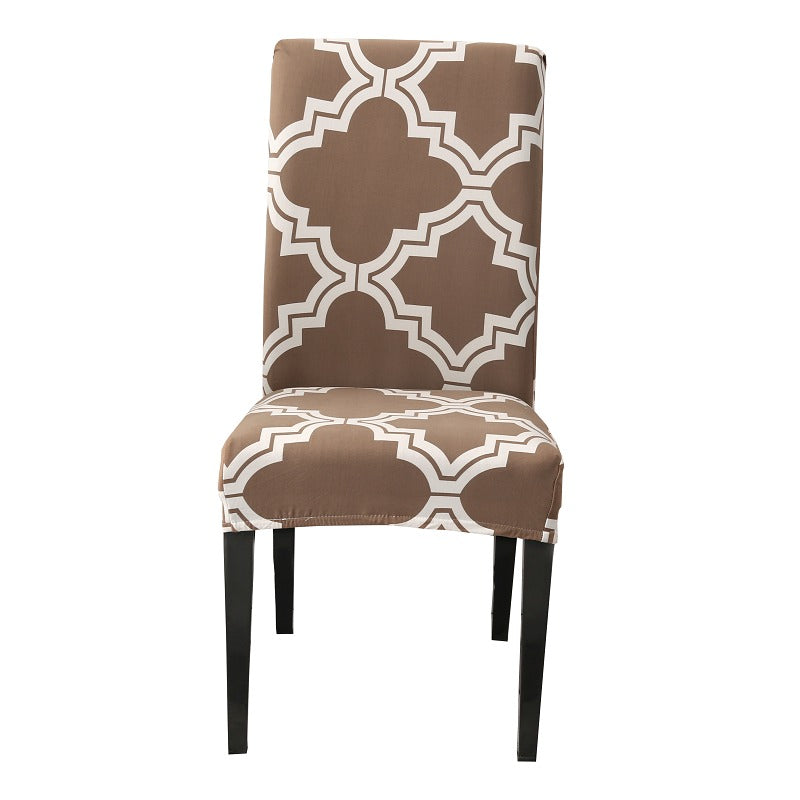 Unique Gwometric patterns Lycra- Dining Chair covers for standard chair sizes - Trendy Home Decors and Furnishings