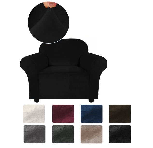 Velvet-Stretch Covers for Standard Sofas - Trendy Home Decors and Furnishings