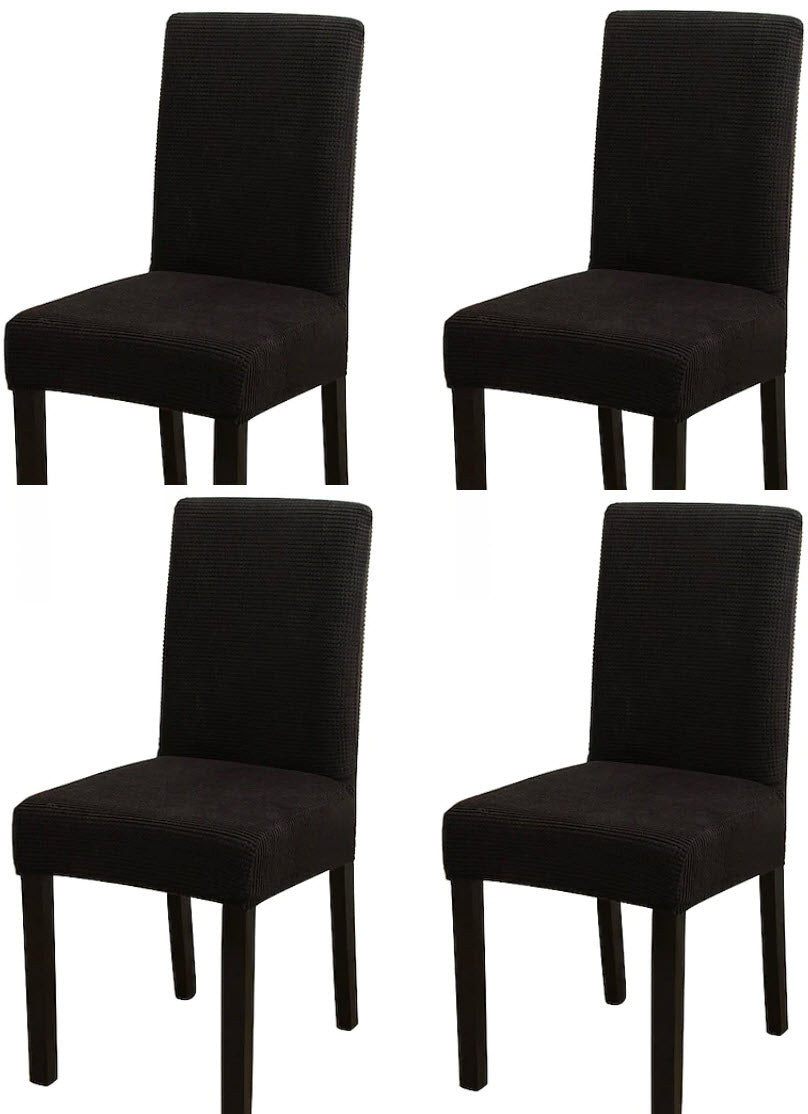 Jacquard Fabric - Dining Chair Covers Standard and XL sizes - Trendy Home Decors and Furnishings