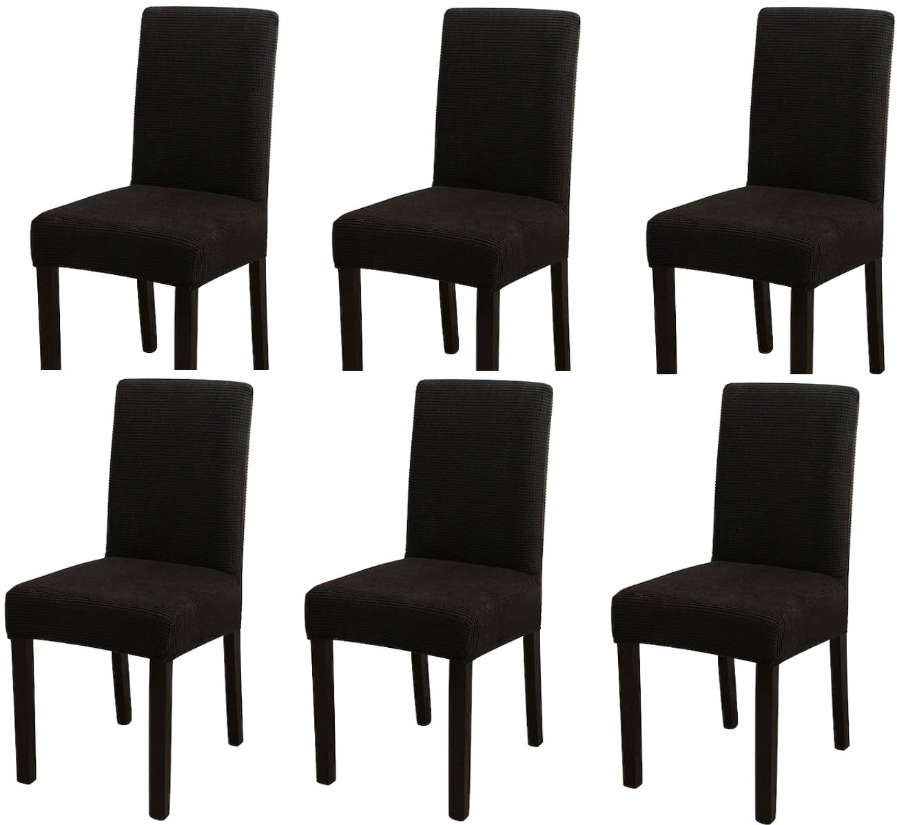 Jacquard Fabric - Dining Chair Covers Standard and XL sizes - Trendy Home Decors and Furnishings