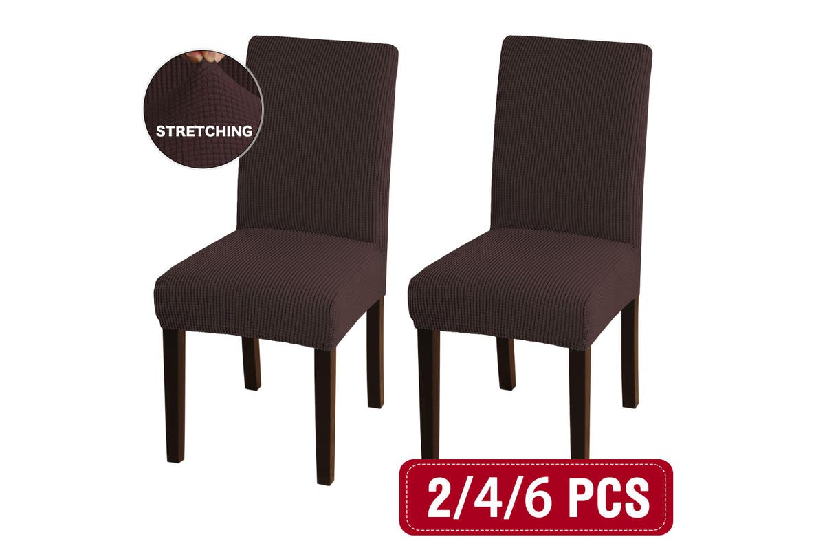 Jacquard Fabric - Dining Chair Covers Standard and XL sizes - Trendy Home Decors and Furnishings